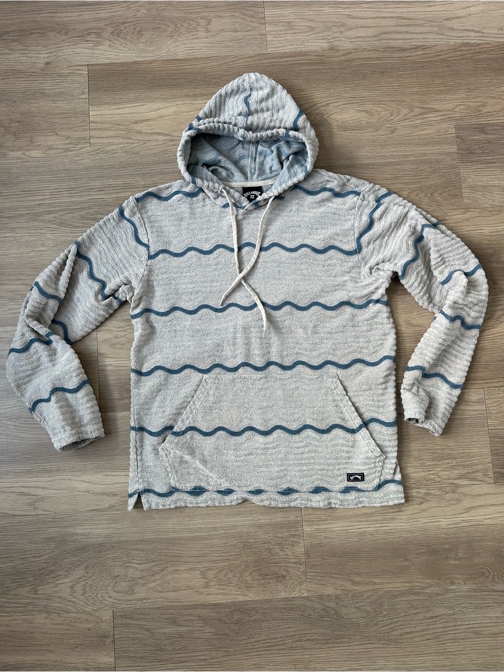 Billabong Jaquard Striped Cotton Hoodie